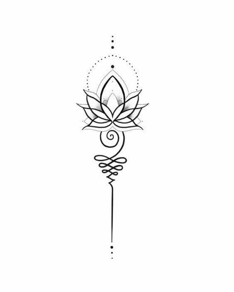 Harmony Tattoo, Small Mandala Tattoo, Lotus Flower Tattoo Design, Lotus Tattoo Design, Unalome Tattoo, Inspiration Tattoos, Geniale Tattoos, Mandala Tattoo Design, Lotus Tattoo