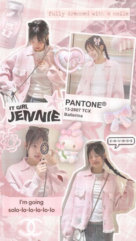 Chanel Collage, Aesthetic Chanel, Spain Outfit, Korean Pop Stars, K Pop Wallpaper, Cute Date Ideas, Blink Book, Black Pink Background, Pink Images