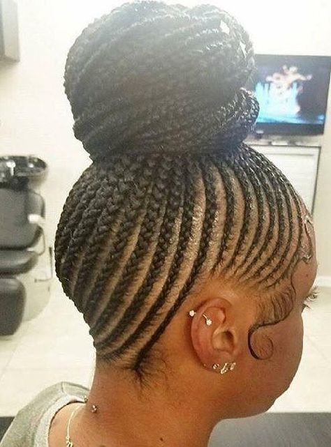 Braided Bun: Make This Your Next Hairstyle Braids In A Bun For Black Women, Braided Hairstyles For Black Women Bun, Braids In Updo Style Black Women, Braided Cornrow Hairstyles Black Women Bun Updo, Braided Bun Styles For Black Women, Braids In Bun Black Women, Braided Up Bun For Black Women, Braides Ponytail For Black Women, Braided Hairstyles For Black Women Updo