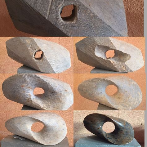 Stone Carving Sculpture, Wood Sculpture Art, Soapstone Carving, Stone Engraving, Contemporary Sculpture, Stone Sculpture, Wooden Sculpture, Bone Carving, Modern Sculpture