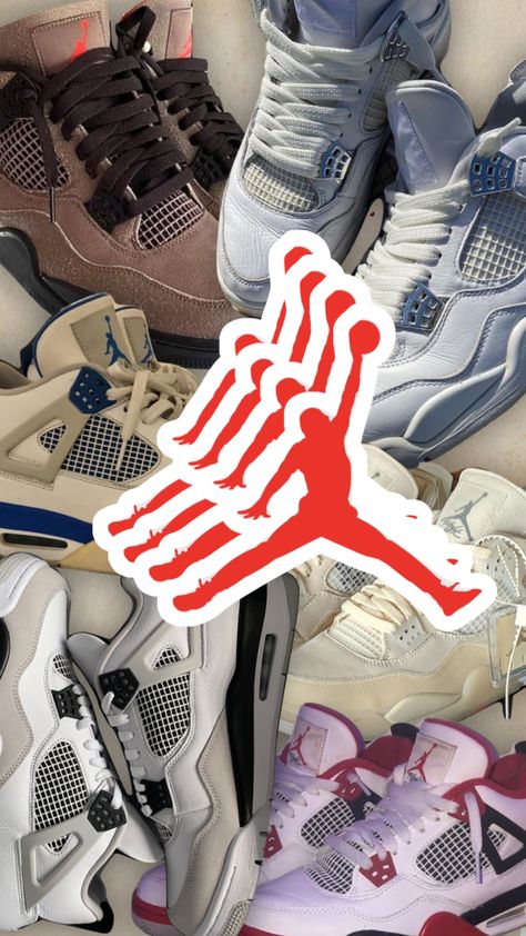 jordan 4s Jordan 4’s, Jordan 4s, Lock Screen, Michael Jordan, Cool Wallpaper, Air Max Sneakers, Pretty Wallpapers, Jordan 1, Sneakers Fashion