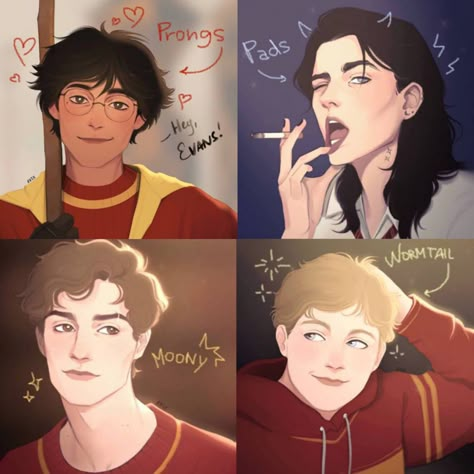 James Remus Sirius Fan Art, Harry Potter Fan Art Marauders, Marauders Harry Potter Fan Art, Marauders Fan Art Remus Lupin, Thats The Art Of Getting By Wolfstar, James Sirius And Remus Fanart, James Sirius Remus Peter Fanart, Sirius X James Fan Art, James Potter And Sirius Black Fan Art