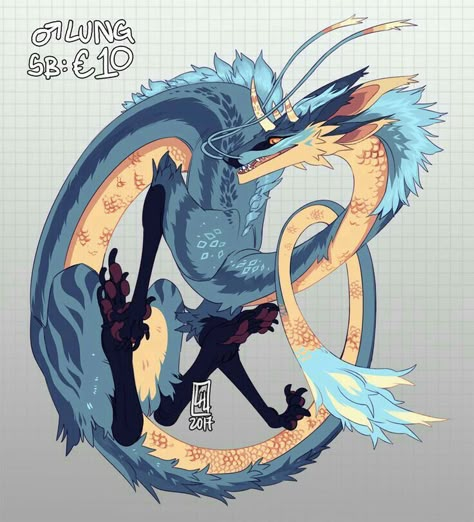 Japanese Dragon Oc, Eastern Dragon Oc, Chinese Dragon Oc, Dragon Fursona, Long Dragon, Character Comic, Dragon Oc, Eastern Dragon, Mythical Animal