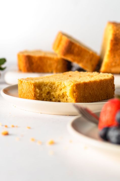 Lexi's Clean Kitchen | Gluten-Free Pound Cake Thanksgiving Recipes For Two, Cobbler Muffins, Gluten Free Pound Cake, Peach Cobbler Muffins, French Toast Bake Overnight, Pumpkin Cornbread, Carrot Cake Loaf, Crumb Pie, Blueberry Bars