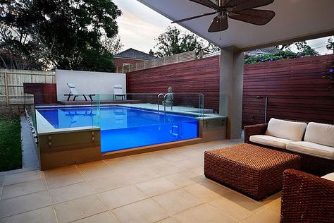 LAGUNA POOLS | CONCRETE POOLS | Melbourne Pool Builders, Concrete Pools, Landscaping, Melbourne, Australia Laguna Pools, Pool Landscape Ideas, Concrete Pools, Swimming Pool Pond, Deck Piscina, Pool Deck Ideas, Container Pool, Piscina Interior, Pool Landscape