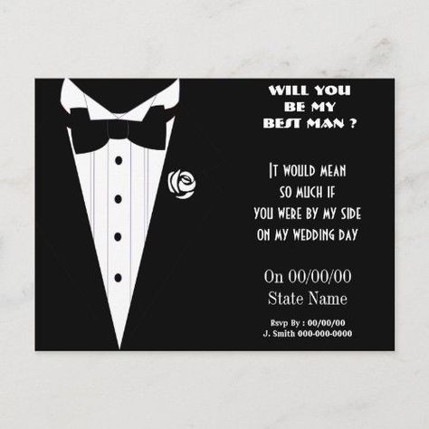 Groomsman Invite, Be My Best Man, Bachelor Party Invitations, Groomsmen Invitation, Groomsman Card, Postcard Wedding, Groomsmen Gifts Unique, Postcard Wedding Invitation, Be My Groomsman