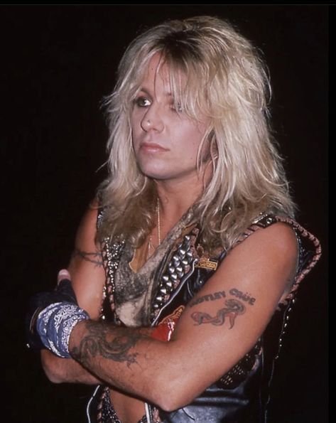 Vince Motley Crue, 80s Haircuts, 80s Hair Metal, Hair Metal Bands, 80s Hair Bands, Vince Neil, Motley Crüe, Black Label Society, 80s Hair