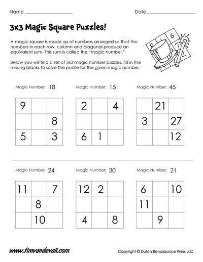 mathematics worksheets Magic Squares Math, Square Worksheet, Math Worksheets For Kids, Mental Maths Worksheets, Mental Maths, Holiday Math, Maths Worksheets, Dual Language Classroom, Math Sheets