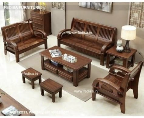 House Paint Design, Sala Set, Sofa Set Wooden, Queen Chair, Furnitur Ruang Keluarga, Modern Reception Desk, Sofa Design Wood, Wooden Sofa Set Designs, Wood Bed Design