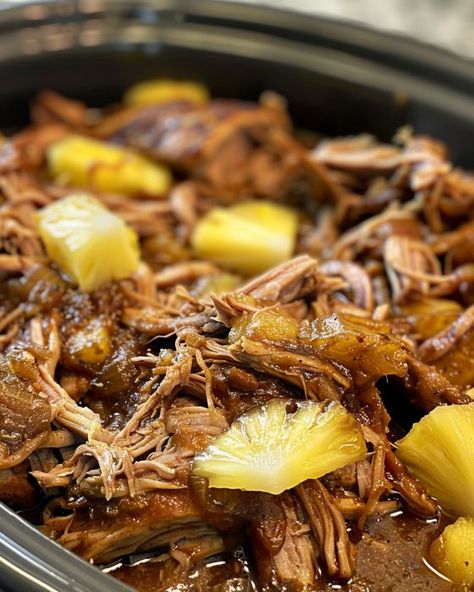 Hawaiian Beef, Pork Butts, Pork Crockpot, Hawaiian Pork, Hawaiian Sweet Rolls, Fussy Eaters, Shredded Pork, Slow Cook, Crockpot Pork