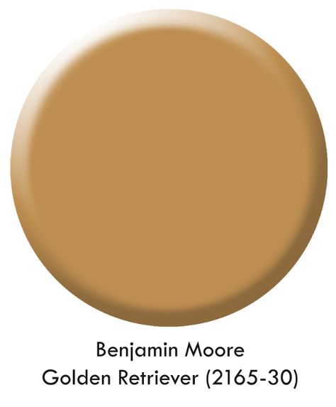 My favorite color is ‘peanut butter,’ a rich but comfortable color. Benjamin Moore Golden Retriever (2165-30) is a good example of this color. It makes a great foil for porcelains—especially Imari, blue and white Canton, and armorial porcelain. It’s a fabulous foil for oriental rugs and black and white etchings, providing just enough drama. A ‘dove white’ trim complements it beautifully.” Dove White, Room Accent Wall, Paint Color Inspiration, Paint Color Palettes, Kitchen Paint Colors, Paint Swatches, Pallet Painting, Home Magazine, Painting Trim