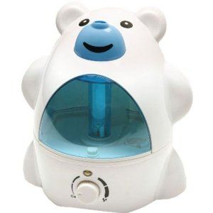 SPT Polar Bear Ultrasonic Humidifier~Works good on full blast, which is helpful in such an arid environment. It's cuteness got to me! Polar Bear Nursery, Arctic Nursery, Best Humidifier, Bear Nursery, Cool Mist Humidifier, Healthy Sleep, Baby Health, Bear Design, Water Tank