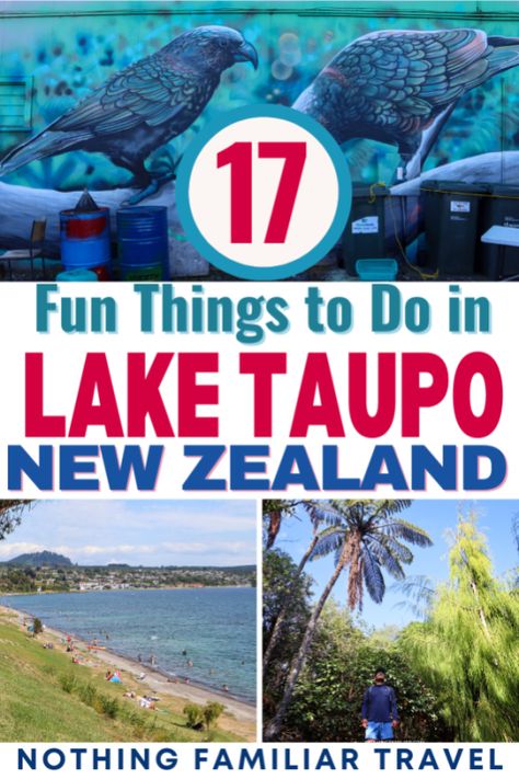 Taupo Lake Taupo New Zealand, Huka Falls, New Zealand Winter, Taupo New Zealand, Natural Hot Spring, New Zealand North Island, Backpacking Destinations, New Zealand Travel Guide, Oceania Travel