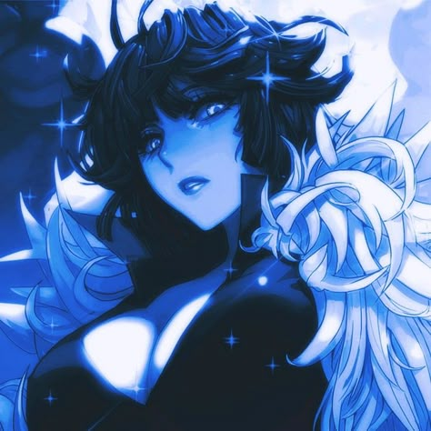 Blue Female Pfp, Dark Blue Discord Pfp, Blue Hair Girl Pfp, Dark Blue Pfp Aesthetic, Blue And Black Pfp, Blue Hair Pfp Cartoon, Blue Pfp Gif, Blue Hair Pfp, Dark Blue Pfp