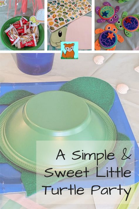 Under The Sea Turtle Birthday Party, Turtle Theme Party Food Ideas, Sea Turtle Birthday Party Games, Tortoise Birthday Party, Turtle Bday Party, Two Year Old Turtle Birthday, Turtle Games For Kids, Sea Turtle Birthday Party Decorations, Sea Turtle Themed Birthday Party