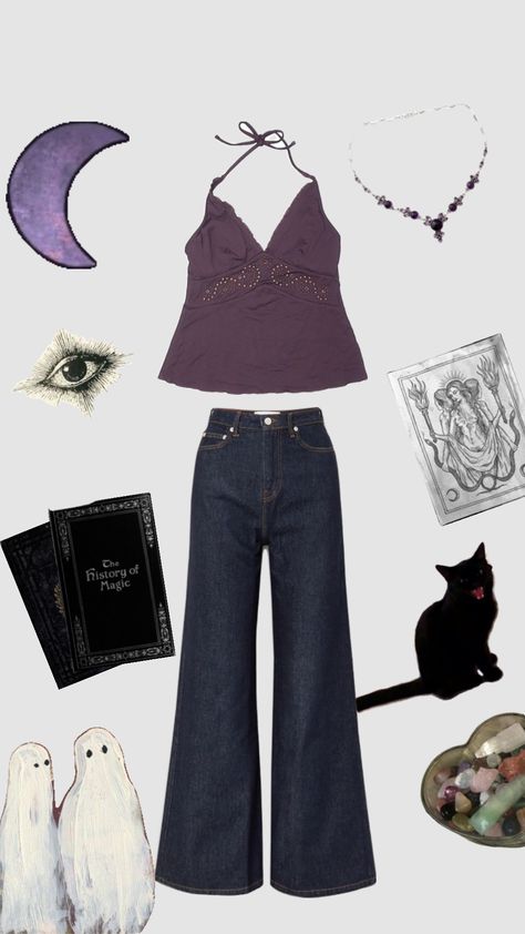 cabin 20 #aesthetic #outfitinspo #witchy #witchyvibes #hecate #hecatecabin #cabin20 #pjo #pjoaesthetic #greekmythology #greekgoddess Cabin 20 Hecate, Hecate Aesthetic, Cabin Outfit, Percy Jackson Outfits, 20 Aesthetic, Half Blood, Witchy Vibes, Camp Half Blood, Greek Goddess