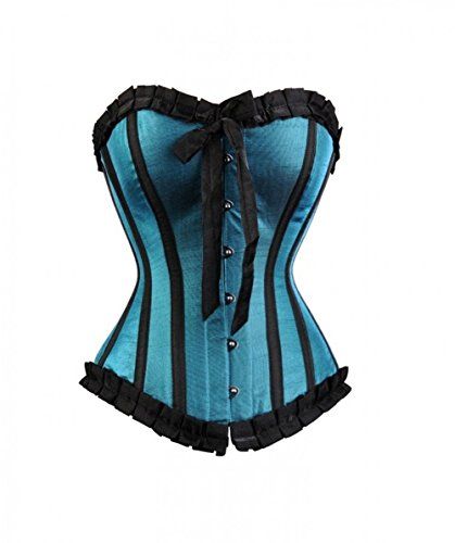 Burlesque Corset, Fashion Corset, Corsets Vintage, Corset Costumes, Blue Corset, Steel Boned Corsets, Boned Corsets, Plus Size Corset, Lace Tights