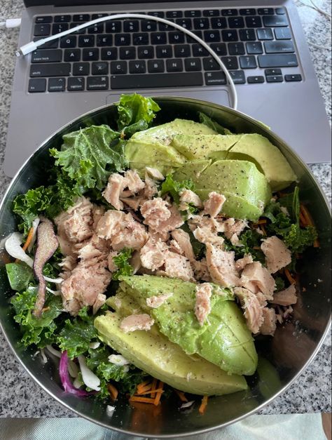 Healthy Tuna Salad Recipe, Salad Aesthetic, Healthy Tuna Salad, Healthy Tuna, Tuna Salad Recipe, Healthy Sweets Recipes, Tuna Salad, Healthy Sweets, Good Healthy Recipes