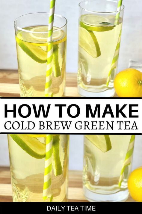 Iced Green Tea Recipe, Sweet Green Tea, Cold Green Tea, Drinking Green Tea, Green Tea Drinks, Tea For Colds, Spearmint Tea, Tea Drink Recipes, Green Tea And Honey