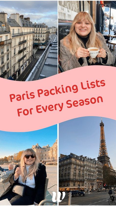 Everything you need to know to pack for a trip to Paris including packing tips, capsule wardrobe inspiration and outfit ideas! A packing list for fall, winter, spring and summer in Paris with every detail accounted for including things you haven't even thought of! Weekend Trip Outfits Fall, Packing List For Weekend Trip, Weekend Trip Outfits, Capsule Wardrobe Inspiration, 5 Days In Paris, Paris Trip Planning, Paris Packing List, Paris Wardrobe, August Outfits