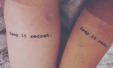 Sister Quotes For Tattoos, Sister Saying Tattoos, Twisted Sisters Tattoo, Unbiological Sister Tattoo, Matching Sister In Law Tattoos, Sister Quote Tattoos, Soul Sister Tattoos Bff, Sister Tattoos With Meaning, Funny Sister Tattoos