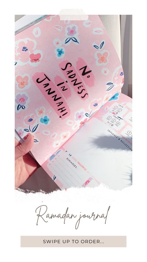 Sakura Stationary, Ramadan Planner Ideas, Quraan Journaling, Ramadan Package, Ramadan Tracker, Muslim Planner, Islamic Planner, Ramadan Journal, Ramadan Ideas