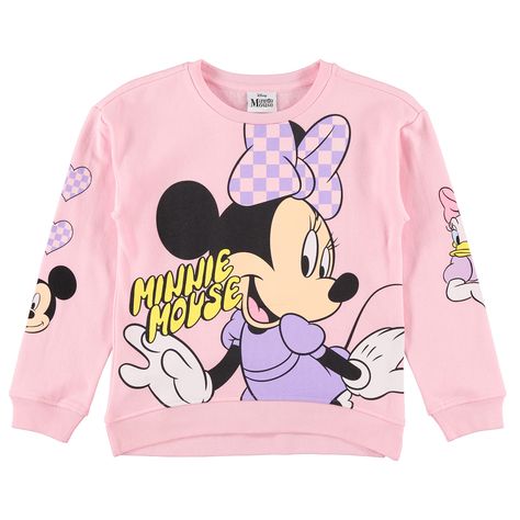 PRICES MAY VARY. 60% Cotton, 40% Polyester Imported Pull On closure Machine Wash ✔ FUN FASHION: Let this Minnie Mouse girls’ apparel sweatshirt come to life with its fun vibrant printed colors. This Hi-Low sweater is printed on a soft fabric, along with Large Colorful Print bringing this Minnie Mouse sweatshirt to life! This whole beautiful Minnie Mouse design is made of cotton/poly blended fabric. ✔ OFFICIALLY LICENSED: 100% Officially licensed Disney Minnie Mouse product makes the perfect gift Disney Characters Minnie Mouse, Lavender Sweatshirt, Minnie Mouse Gifts, Disney Icon, Minnie Mouse Sweater, Minnie Mouse Hoodie, Minnie Mouse Sweatshirt, Patch Sweatshirt, Print And Embroidery