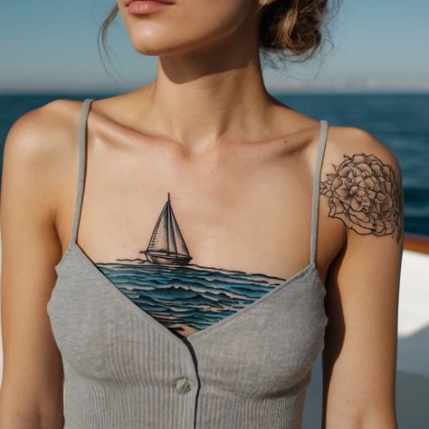 Beachy Tattoos Collection 🌊✨ Dive into coastal vibes with stunning designs inspired by the ocean! From seashells and waves to sunsets and palm trees, these tattoos capture the beauty of beach life. Perfect for ocean lovers, whether you prefer minimalist ink or vibrant designs. Bring seaside serenity to your next tattoo idea! 🐚🌴🌅 #BeachTattoos #OceanVibes #TattooInspo Beachy Tattoos, Beach Tattoo, Coastal Vibes, Connection To Nature, Ocean Vibes, Tattoo Meaning, By The Ocean, Ocean Lover, Next Tattoo