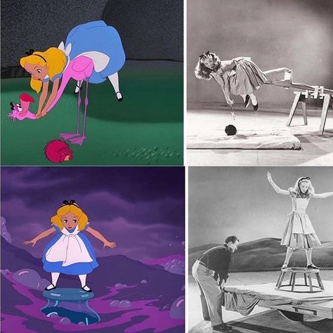 Draw Alice In Wonderland, Alice Cartoon, Kathryn Beaumont, Party In The Garden, Models To Draw, Real Model, Old Disney, Disney Studios, Walt Disney Company