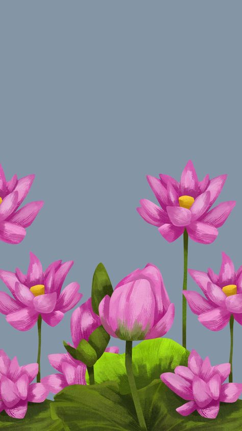 floral wallpaper ideas Floral Wallpaper Ideas, Flower Pattern Wallpaper, Lotus Flower Pattern, Wallpaper 2022, Lotus Flower Wallpaper, Lotus Wallpaper, Animated Photos, Phone Customization, Trippy Painting