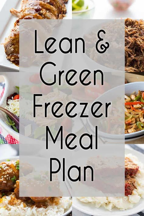 Premade Freezer Meals, Optavia Lean And Green Recipes, Medifast Recipes, Optavia Lean And Green, Lean Protein Meals, Freezer Meal Planning, Lean And Green, Healthy Freezer Meals, Easy Freezer Meals