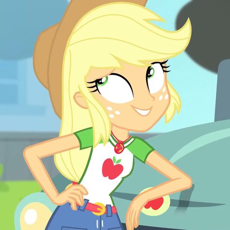 Equestria Girls | Driving Miss Shimmer | tags: applejack icon, equestria girls eqg icon Equestria Girls Applejack, Apple Jack Equestria Girl, Applejack Equestria Girl, Apple Jack, Girls Driving, Equestria Girl, Halloween Inspo, Mlp Equestria Girls, My Little Pony Pictures