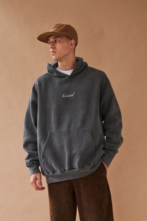 thank you for the empty package. Never again. Grey Hoodie Outfit Men, Hoddies Outfits Men, Embroidery Script, Gray Hoodie Outfit, Hoddies Outfits, Oversized Hoodie Men, Male Hoodie, Grey Embroidery, Washed Hoodie