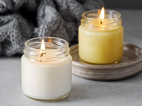 Why You Should Always Trim Candle Wicks | Reader's Digest Canada Big Glass Jars, Safe Candles, Candle Wicks, Bath Body Works Candles, Candle Wick, Cinnamon Oil, Cedarwood Oil, Candle Store, Buy Candles