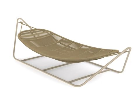 1 Seater rope hammock PANAMA by Talenti_2 Poolside Furniture, Rope Hammock, Luxury Outdoor Furniture, Outdoor Hammock, Furniture Material, Nautical Rope, Aluminum Furniture, Outdoor Swing, Furniture Care