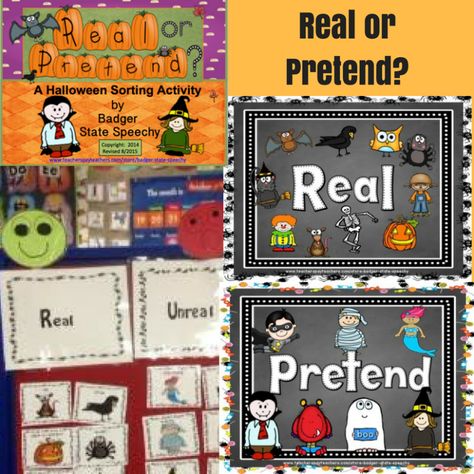 Images Of Halloween, Halloween Teaching, Fun School, Halloween Cans, Halloween Preschool, Library Lessons, School Things, Sorting Activities, Fantasy Theme