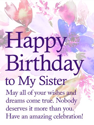 birthday wishes for sister #happybirthdayquotes Happy Birthday Paragraph, Happy Birthday To My Sister, Happy Birthday Humorous, Happy Birthday Dear Sister, Birthday Messages For Sister, Birthday Greetings For Sister, Happy Birthday Wishes Sister, Happy Birthday Sister Quotes, Happy Birthday Sis