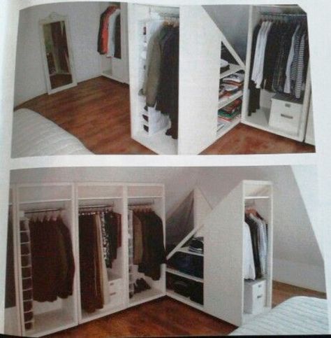 Skjulte Rum, تحت الدرج, Eaves Storage, Attic Closet, Attic Playroom, Attic Loft, Loft Storage, Attic Design, Attic Bathroom