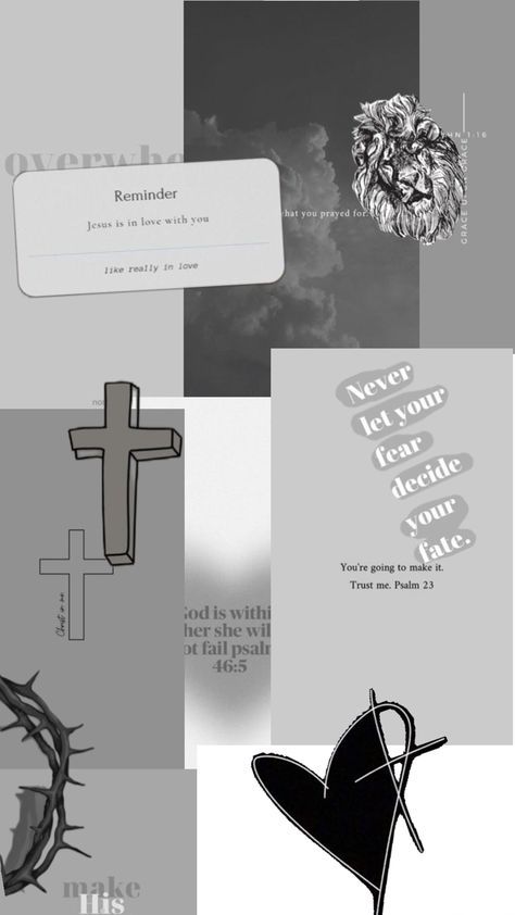 Gray Christian Wallpaper, Grey Christian Wallpaper, Aesthetic Gray, Bible Quotes Background, Christian Iphone Wallpaper, Christian Quotes Wallpaper, Quote Backgrounds, Psalm 23, Christian Life