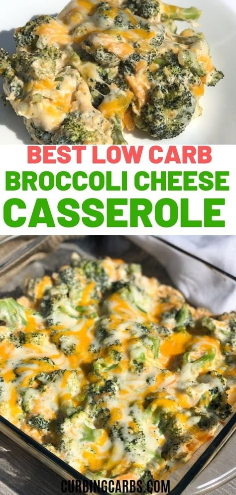 Easy Broccoli Cheese Casserole, Broccoli And Cheese Casserole, Broccoli Cheese Casserole Easy, Broccoli Cheese Bake, Law Carb, Healthy Broccoli, Broccoli Cheese Casserole, Easy Broccoli, Cheese Bake