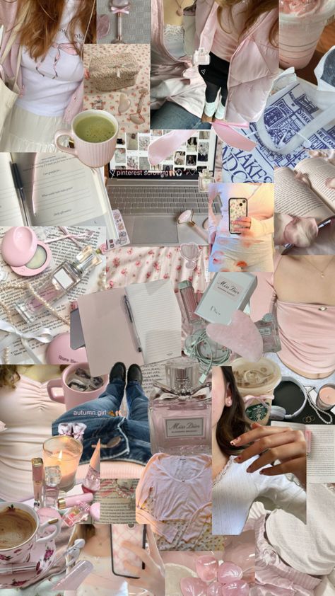 mood board 444 the week☺️💌 Coquette Banner, Pretty School Supplies, Desktop Photos, Home Lock Screen, Do Everything In Love, Ballet Art, Cute Banners, Rich Girl Aesthetic, Coquette Pink