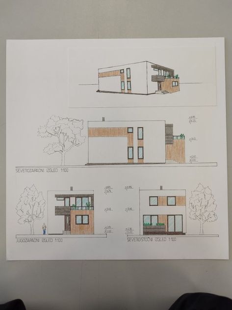 House facades Facade Sketch Architecture, Elevation Designs For House Drawing, Elevation House Drawing, Facade Architecture Drawing, Elevation Sketch Architecture, Elevation Drawing Architecture, Architectural Elevations Drawing, Architecture Elevation Drawing, Facade Sketch