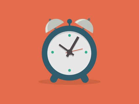 Alarm Clock [GIF] by Daan De Deckere Clock Gif Animation, Gif Clock, Clock Gif, Clock Animation, Time Animation, Spiderman Wallpaper, Spiderman Miles, Vector Animation, Motion Graphics Gif