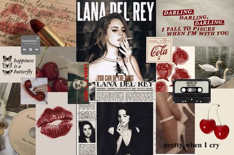 LANA DEL REY Lana Del Rey Wallpaper, Wallpaper Edgy, Mango Heels, Doodle Icons, Macbook Air Wallpaper, Cute Laptop, I Fall To Pieces, Wallpaper Notebook, Cute Laptop Wallpaper