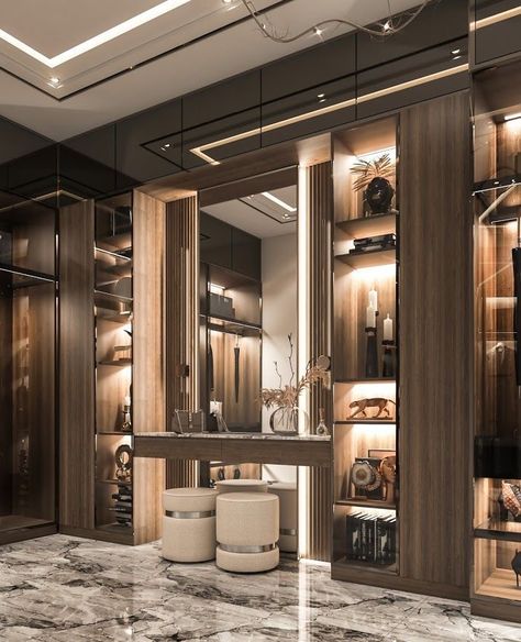 Group Fashion, Dream Closet Design, Walk In Closet Design, Luxury Closets Design, Modern Luxury Bedroom, Closet Decor, Bedroom Closet Design, Dressing Rooms, Luxury Bedroom Master