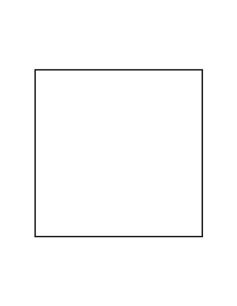 6 inch square pattern. Use the printable outline for crafts, creating stencils, scrapbooking, and more. Free PDF template to download and print at http://patternuniverse.com/download/6-inch-square-pattern/ Square Template, Square Printables, Cooking Logo, Printable Shapes, Thanksgiving Images, Shape Templates, Picture Templates, Bookmark Template, Overlays Picsart