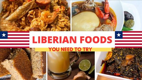 Liberia Foods | 🇱🇷 | Top Traditional Liberian Foods | Liberian Cuisine African Soup, Liberian Food, Traditional Dishes, Liberia, Soup Recipes, Cooking Recipes, Travel