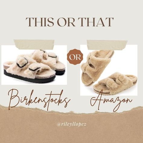 Check Out This Amazon Dupe Of The Arizona Big Buckle Shearling Birkenstock Sandals. Shearling Birkenstock, Arizona Big Buckle, Open Toe Slippers, Birkenstock Sandals, Rabbit Fur, Amazon Fashion, Womens Slippers, Slide Sandals, Birkenstock