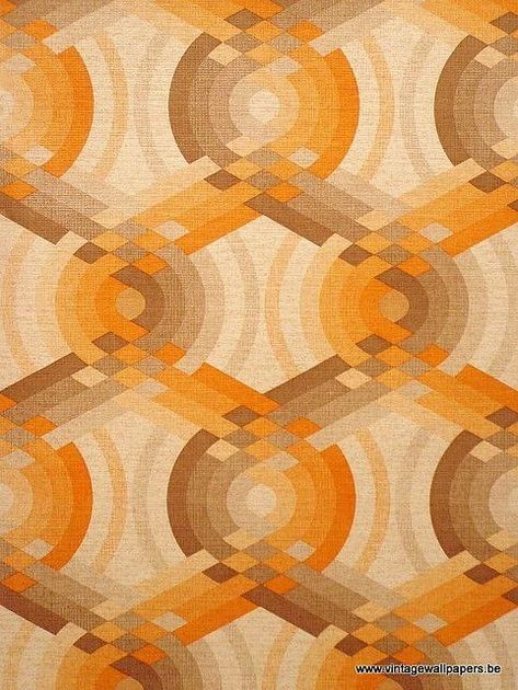 Wallpaper Film, Visuell Identitet, Wallpaper Vinyl, Vintage Wallpapers, Motif Vintage, Graphic Design Pattern, The Sixties, Retro Wallpaper, Geometric Wallpaper