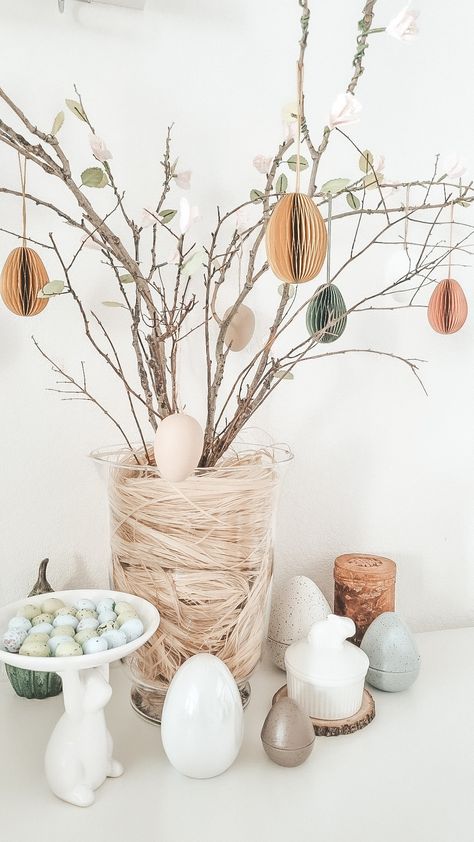 Natural Easter Decor, Minimal Easter, Simple Easter Decor, Modern Easter Decor, Easter Cake Decorating, Easter Decoration Ideas, Easter Porch Decor, Egg Decor, Modern Easter